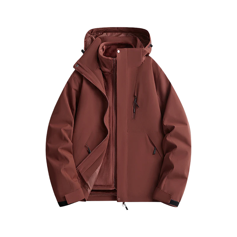 Cairn Colour Shell in Deep burgundy