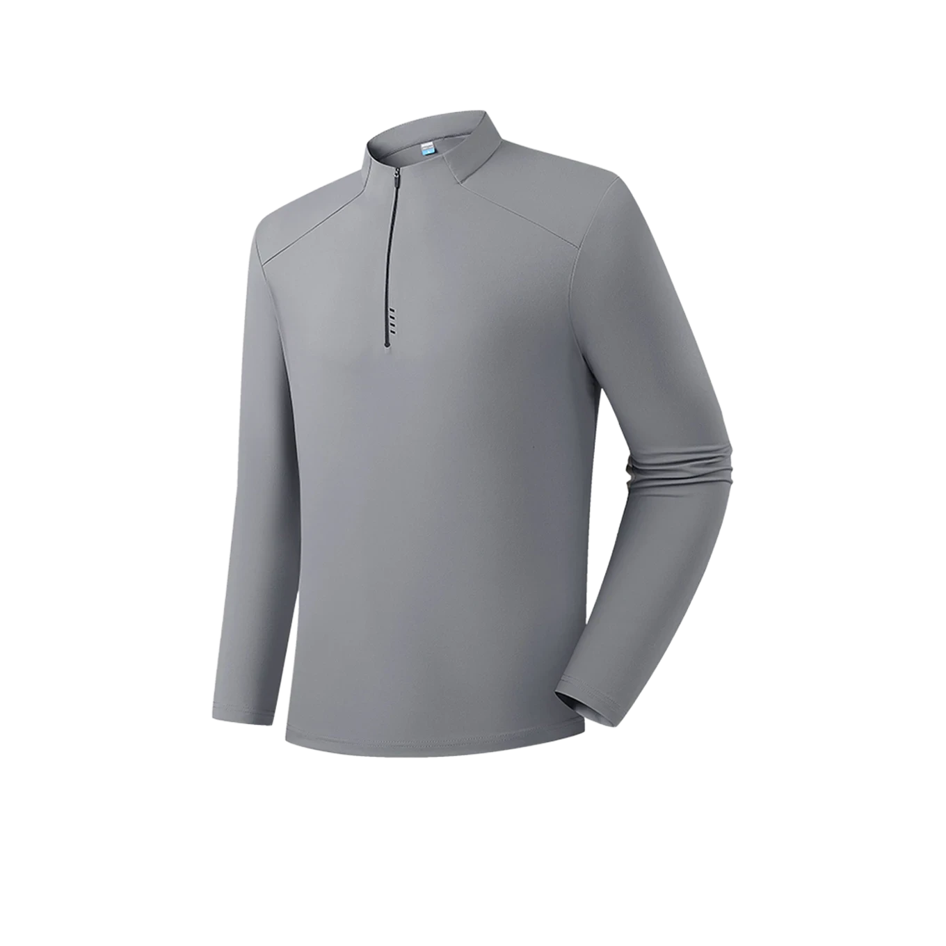 Contour Half-Zip in Granite grey