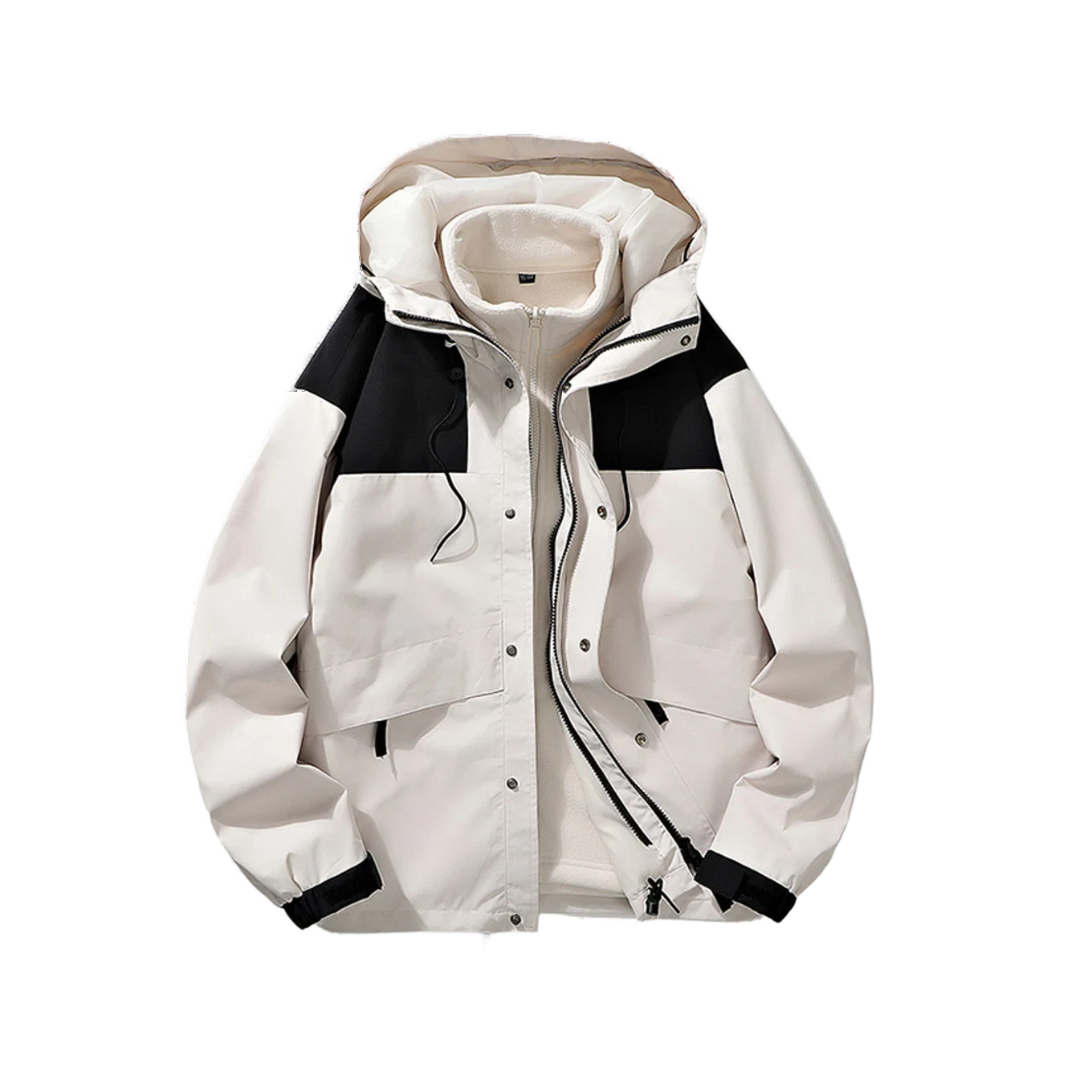 Estuary Field Shell in Fog ivory