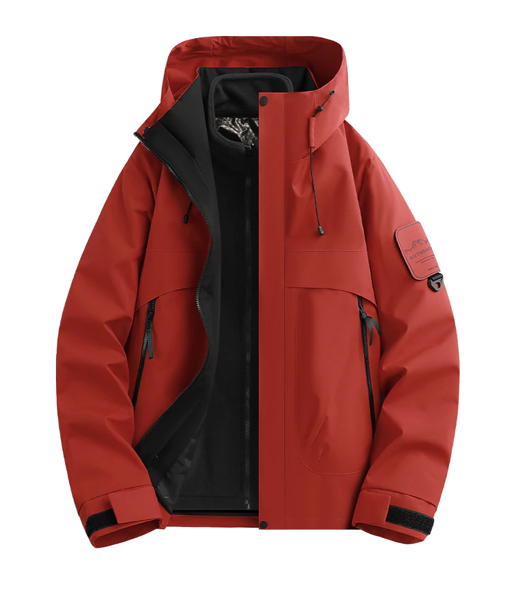 Field Storm Shell in Crimson