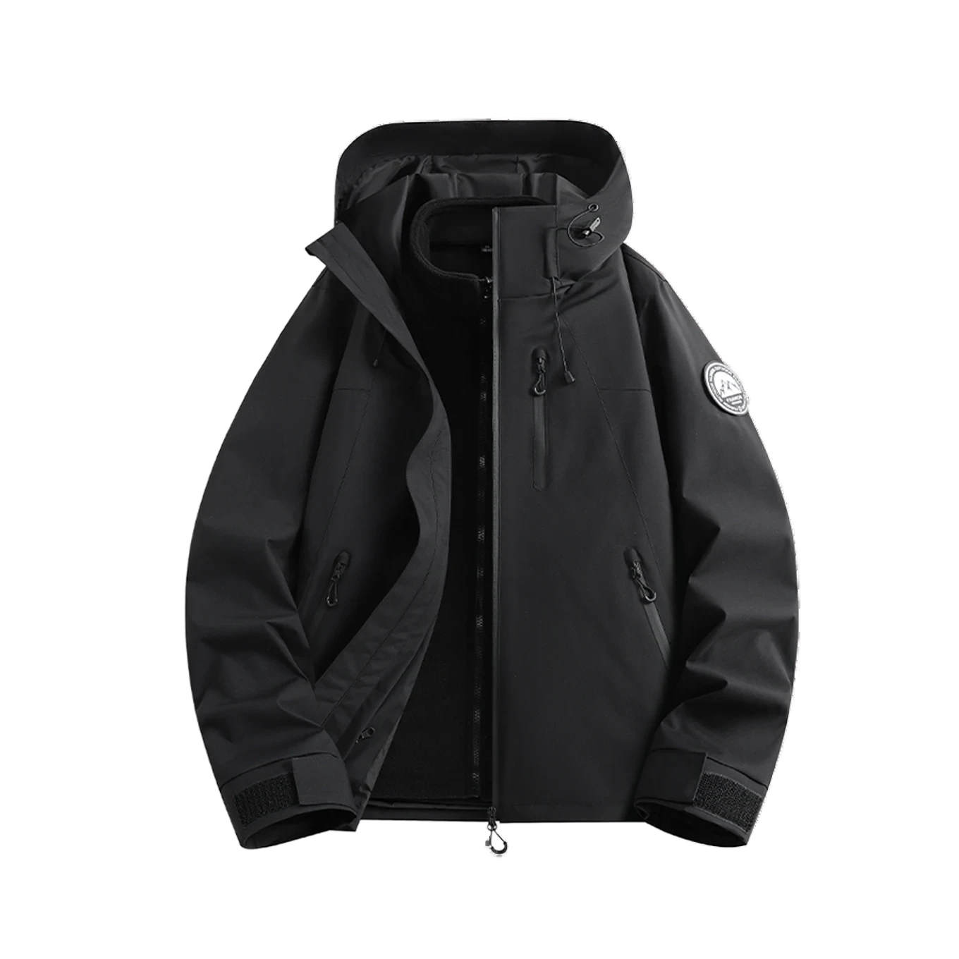Glen Technical Shell in Carbon black