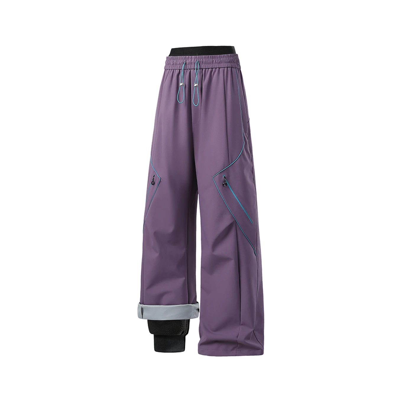 Loch Convertible Trouser in Heather violet