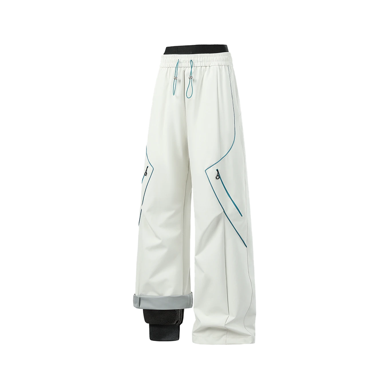 Loch Convertible Trouser in Fog white