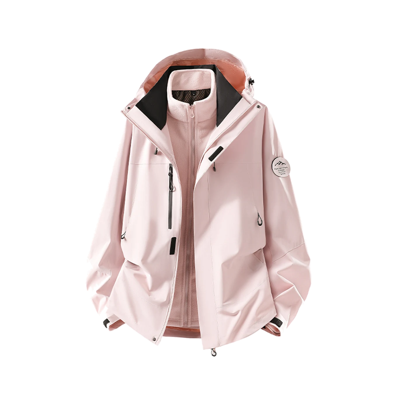Stratus Shell in Heather blush