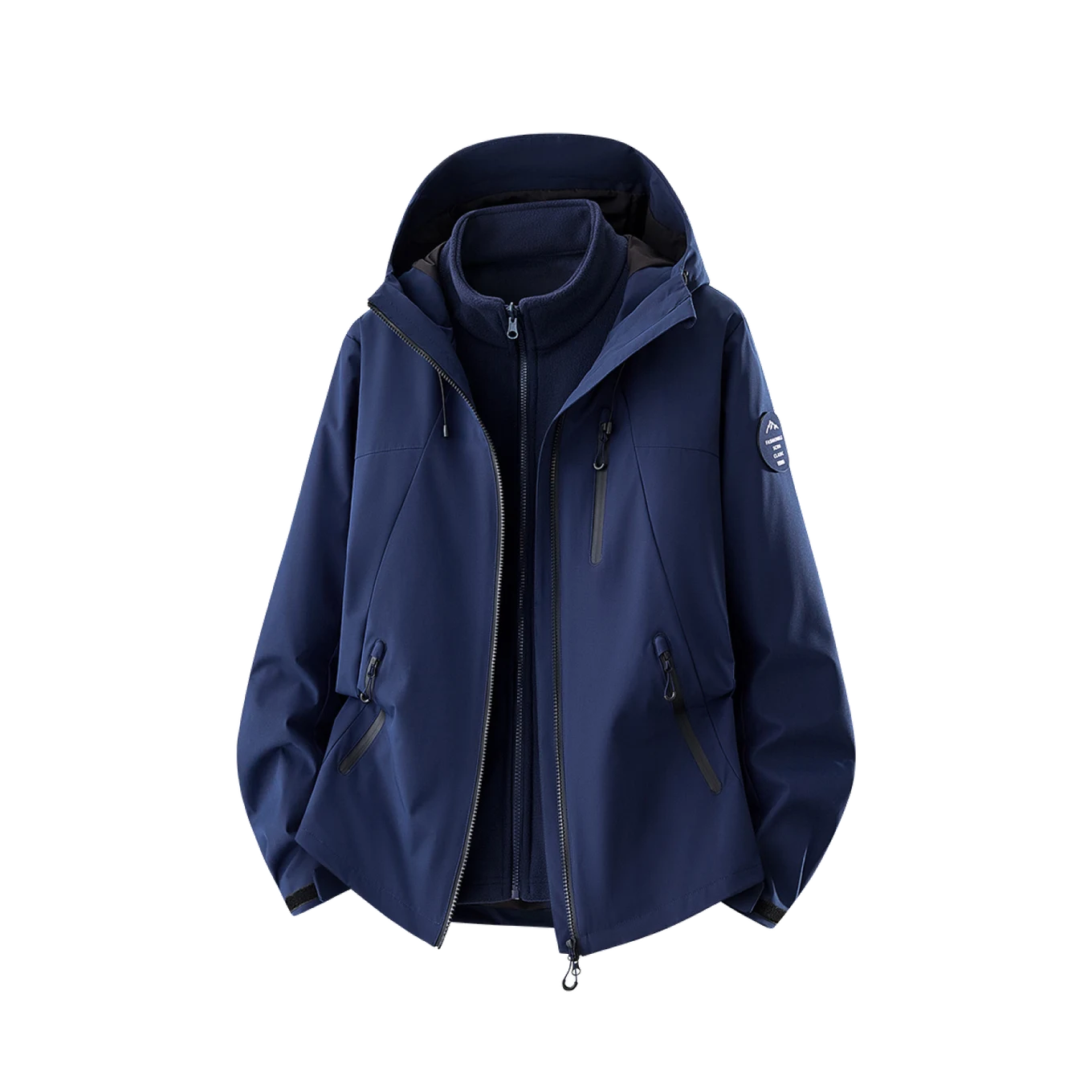 Summit Grid Shell in Highland navy