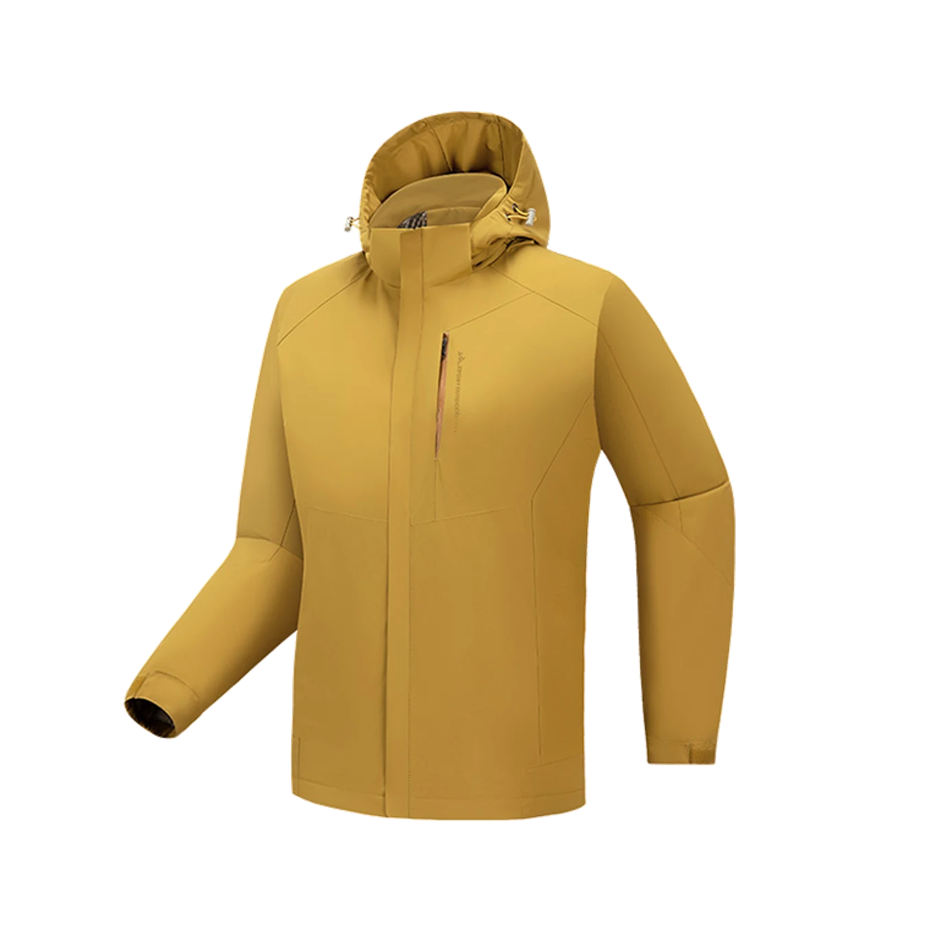 Traverse Panel Shell in Moor gold
