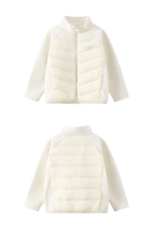 Packable Down Gilet in Fog white