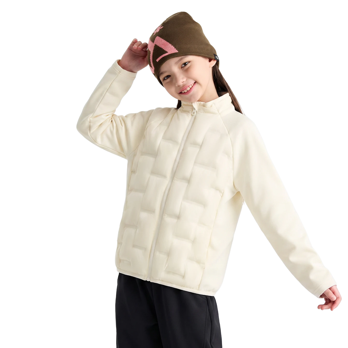 Motion Down Jacket in Fog white