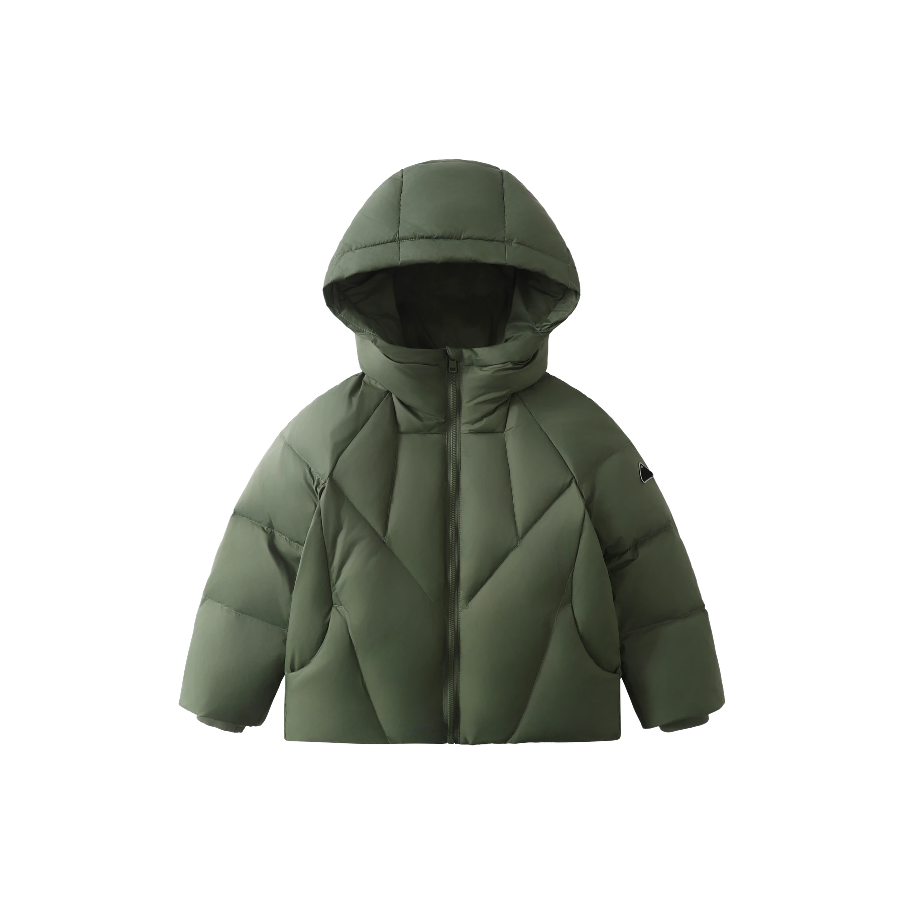 Cloud Down Jacket in Trail green