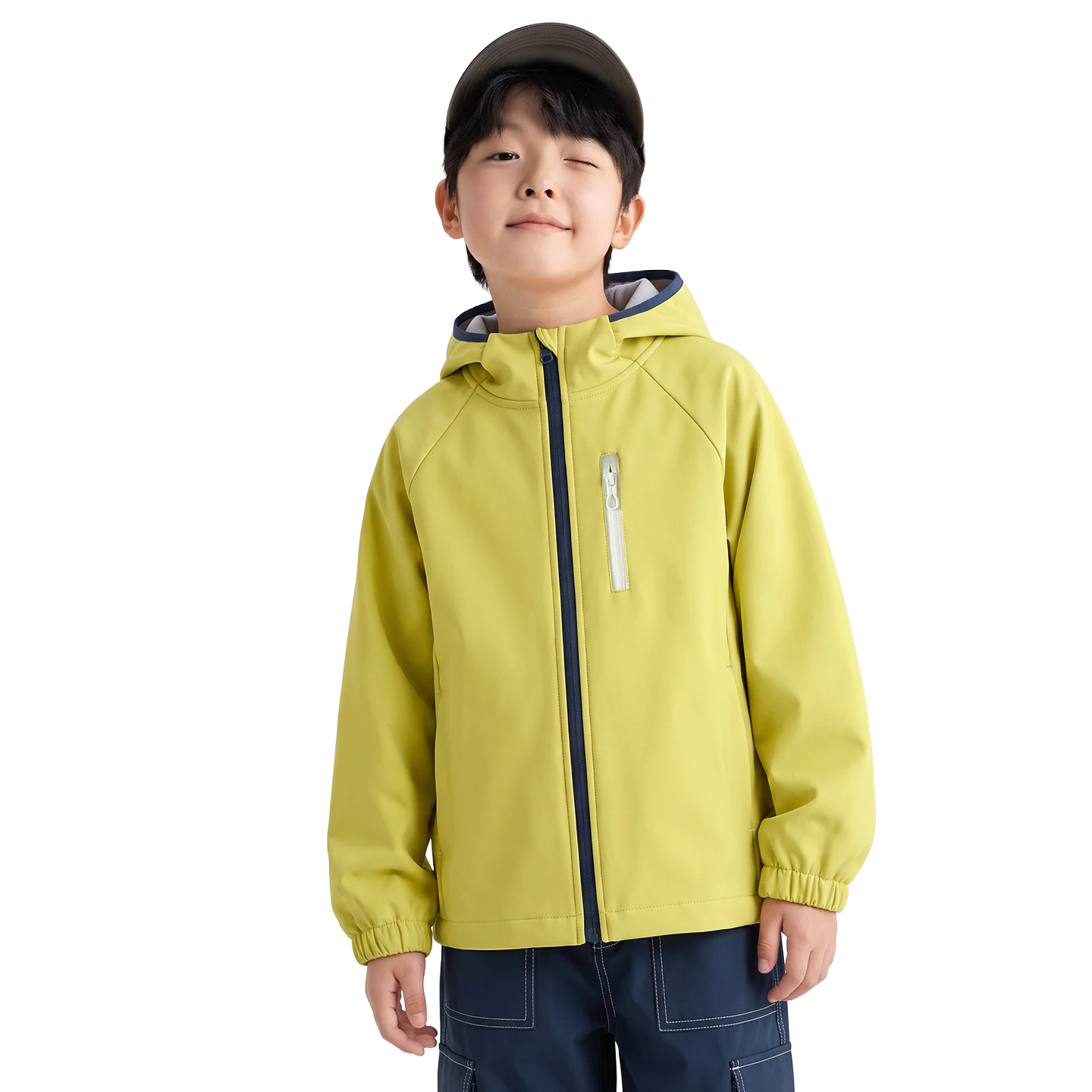 Shield Softshell in Trail green