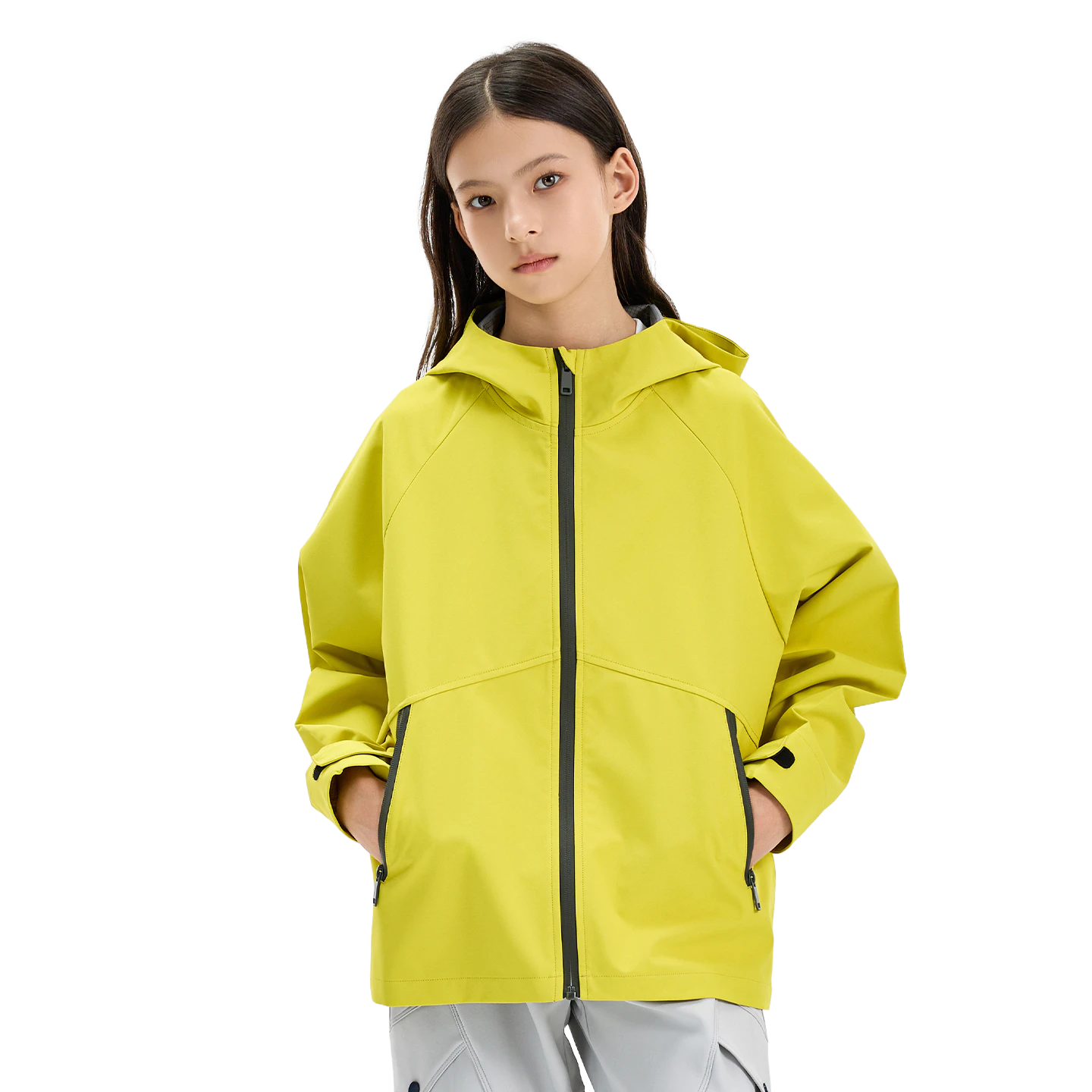 Rainshield Hardshell in Lichen yellow