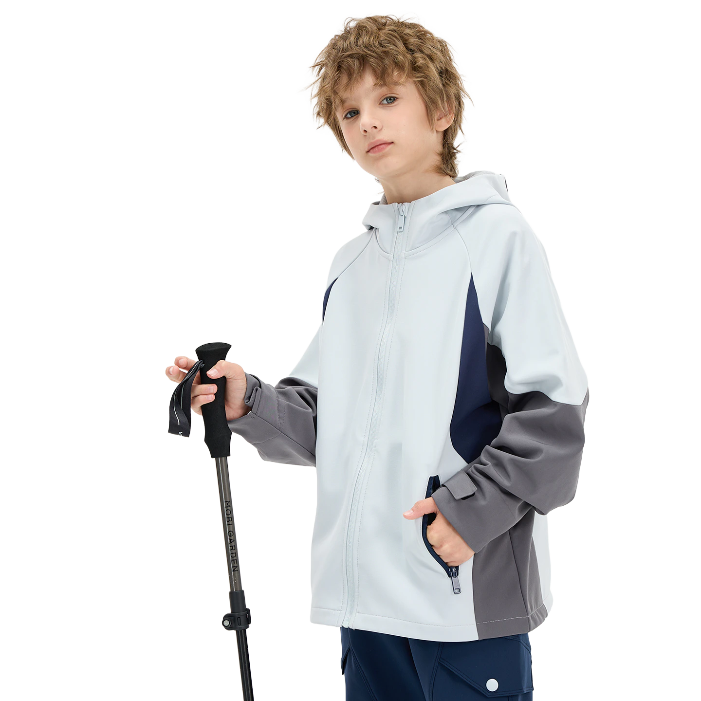 Windpath Softshell in Sky blue