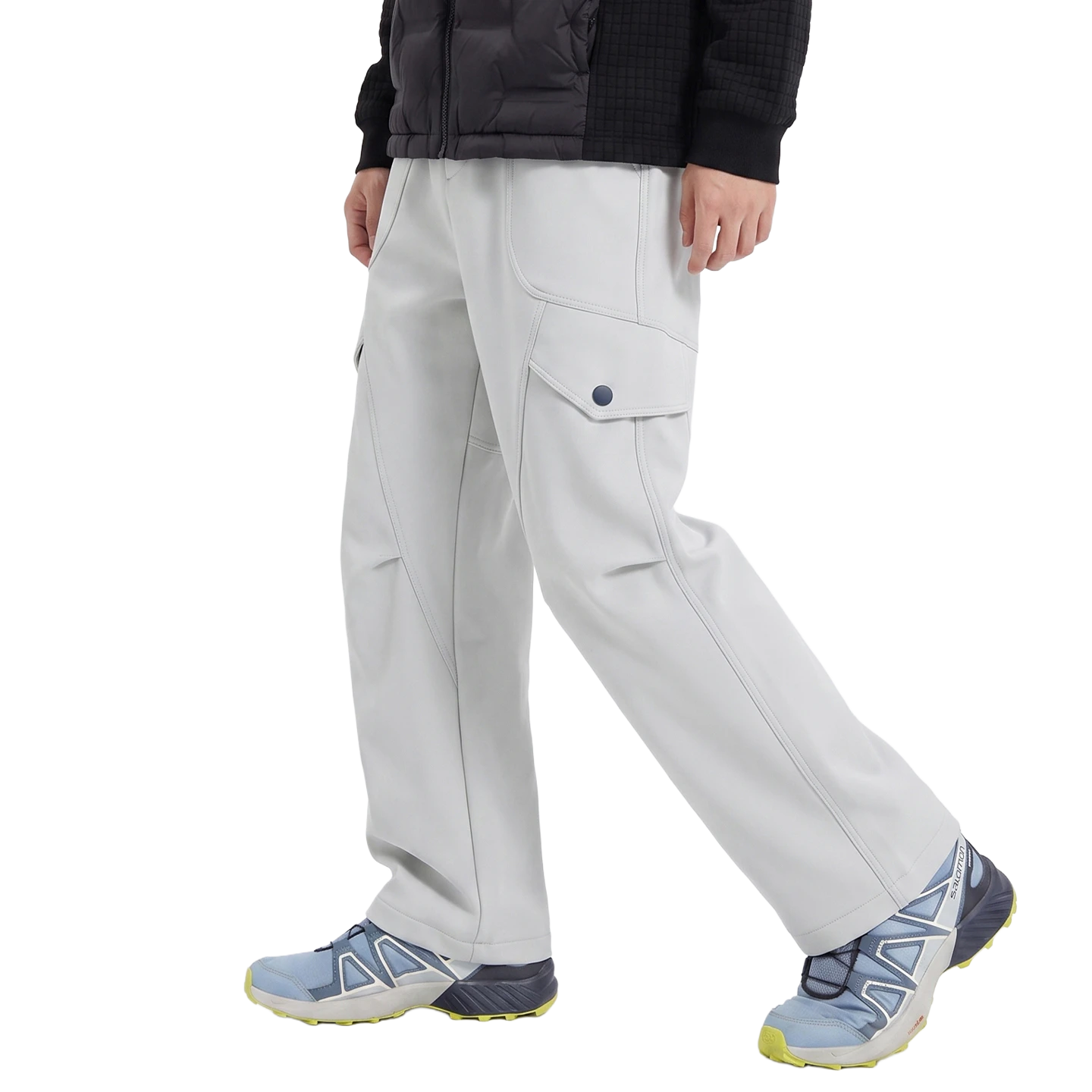 Utility Softshell Cargo in Soft silver