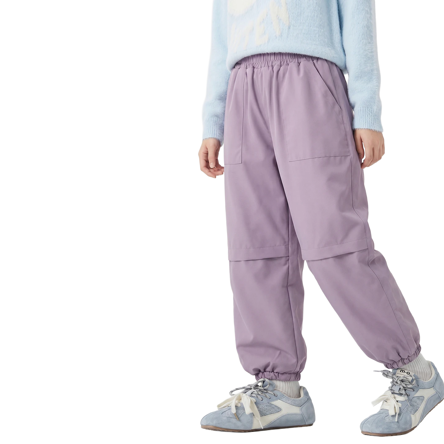 Insulated Everyday Trouser in Mist violet
