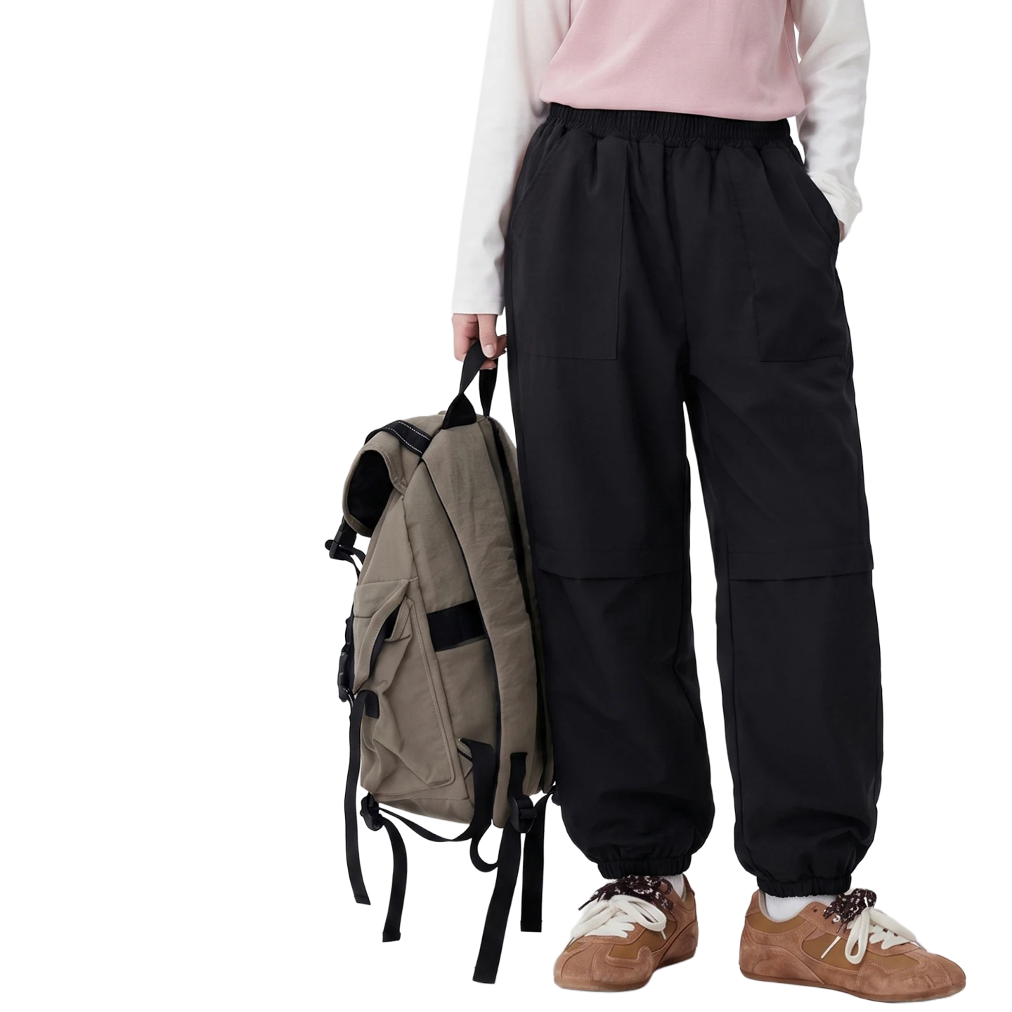 Insulated Everyday Trouser in Carbon black