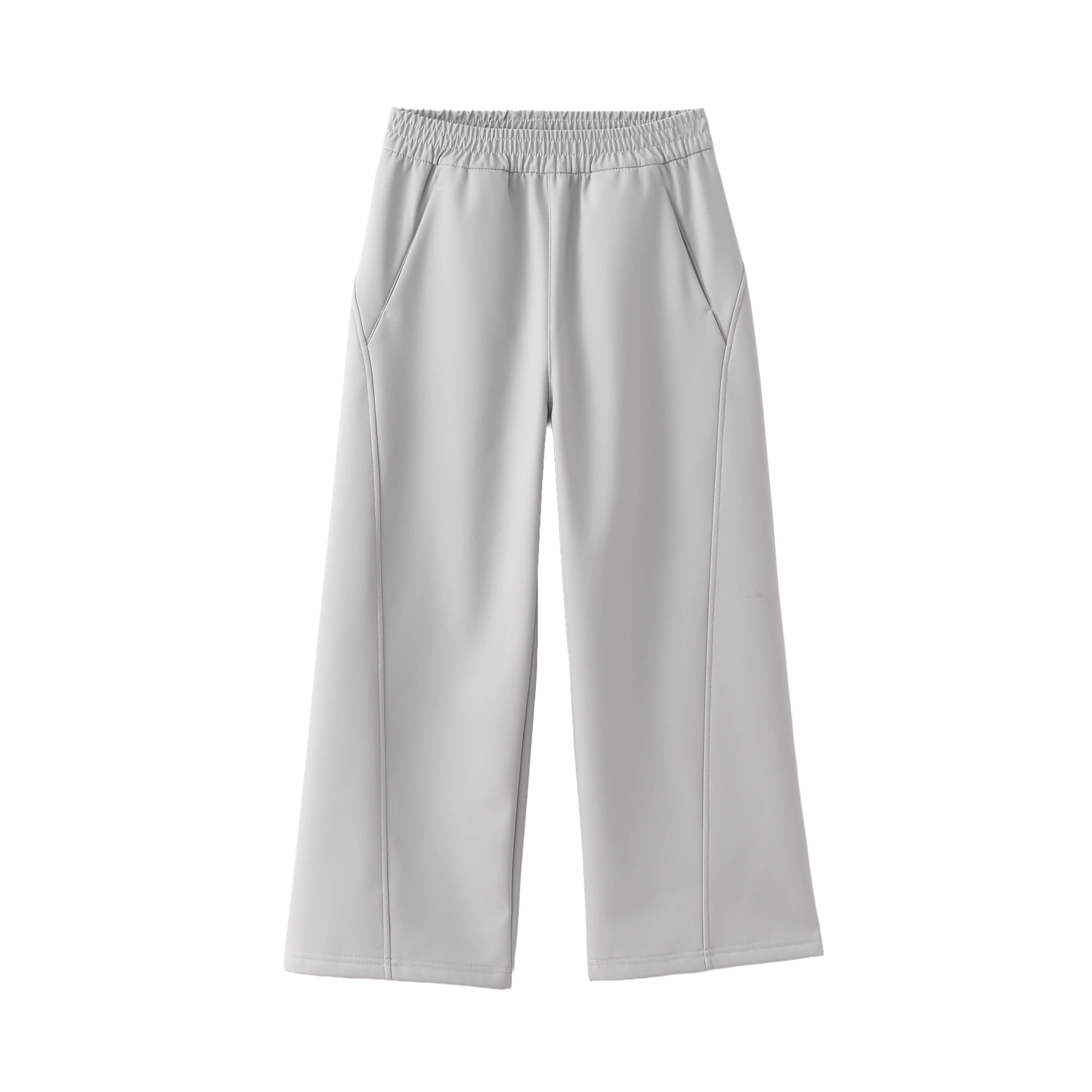 Wide-Leg Outdoor Trouser in Soft silver