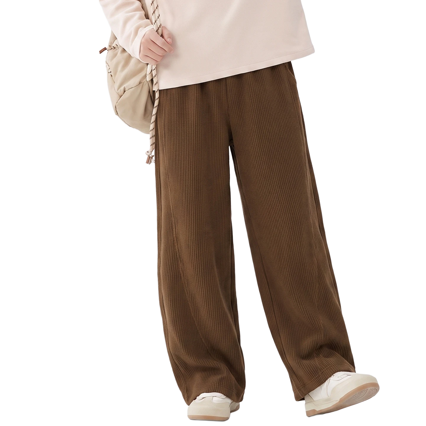 Warm Sabre Trouser in Peat brown