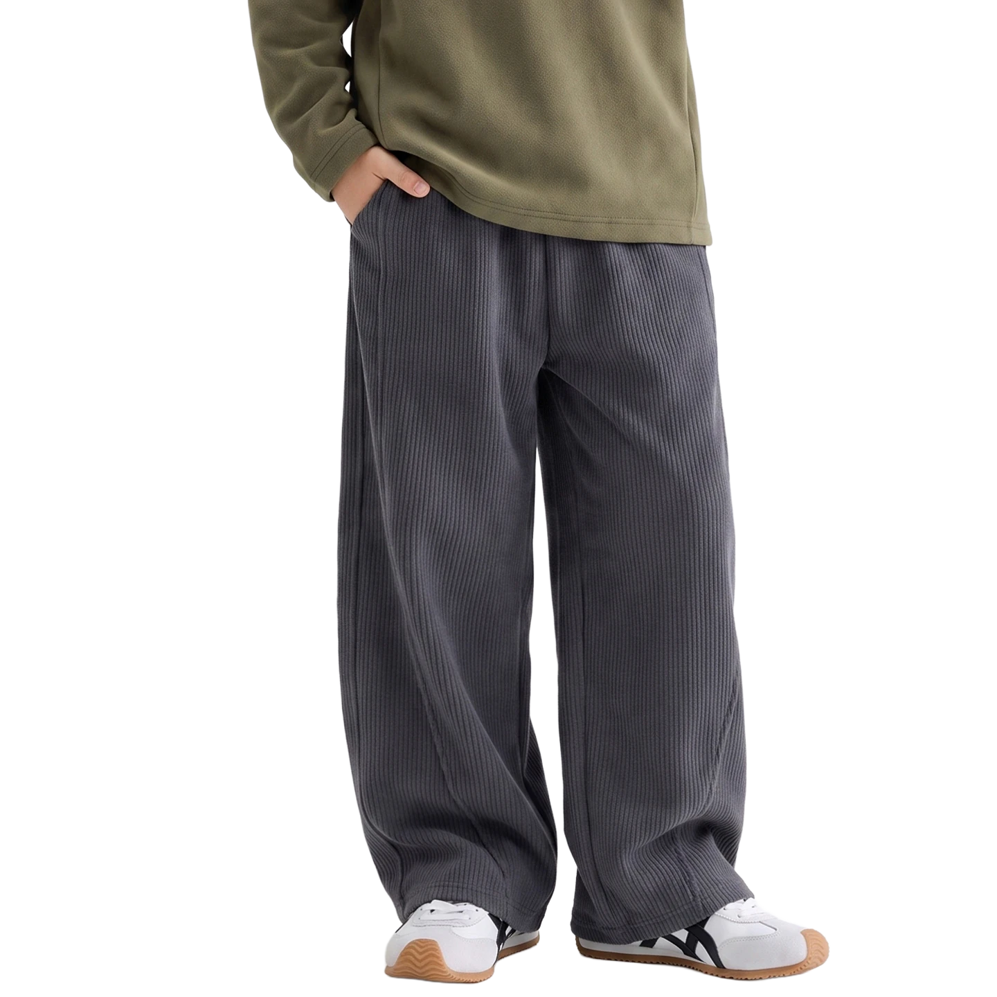 Warm Sabre Trouser in Granite grey